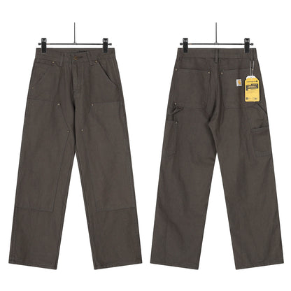 High Cotton Loose Straight Fit Vintage Wash Jeans