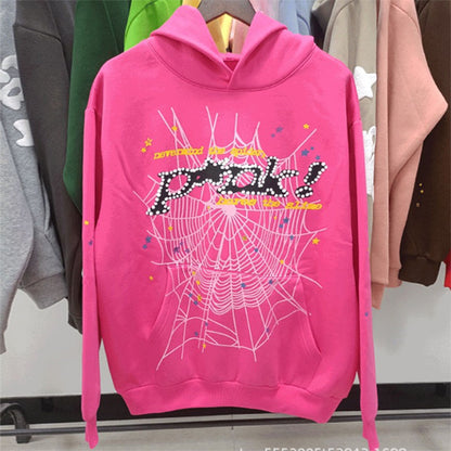 Thick fleece hoodie with a hood