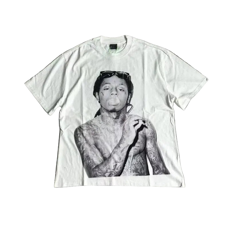 Graphic Print Cotton T-Shirt