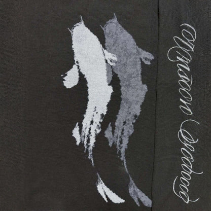 Y2K Retro Gothic Print Long Sleeve T-Shirt