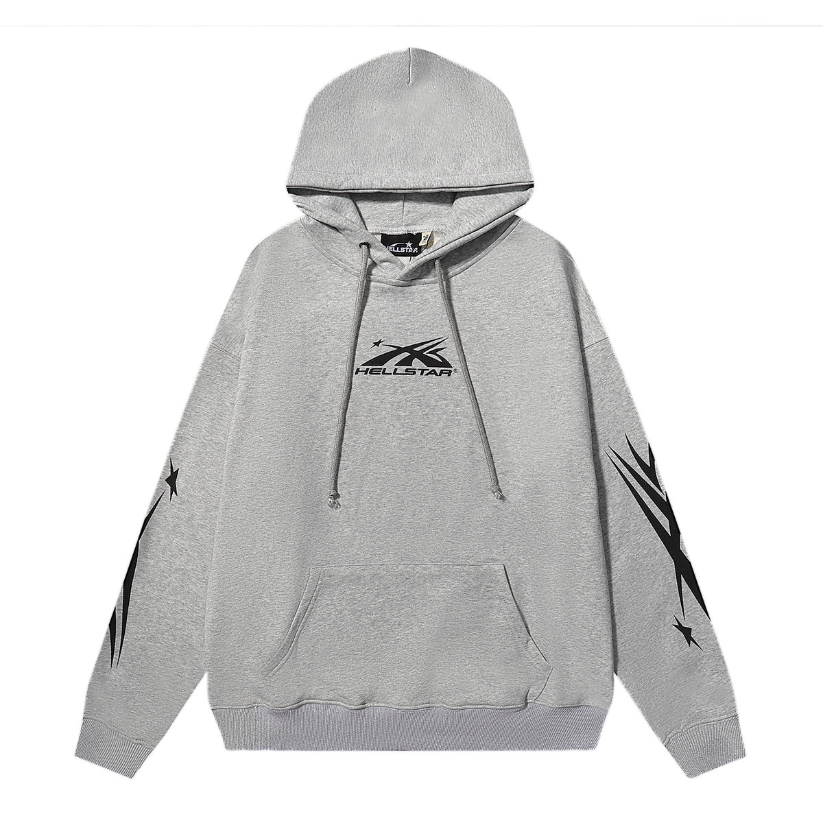 Retro Cotton Hooded Sweatshirt for Men and Women Hellstar