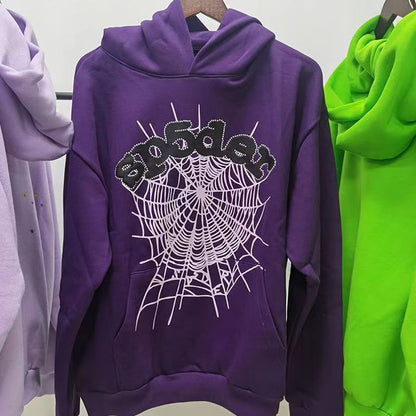 Thick fleece hoodie with a hood