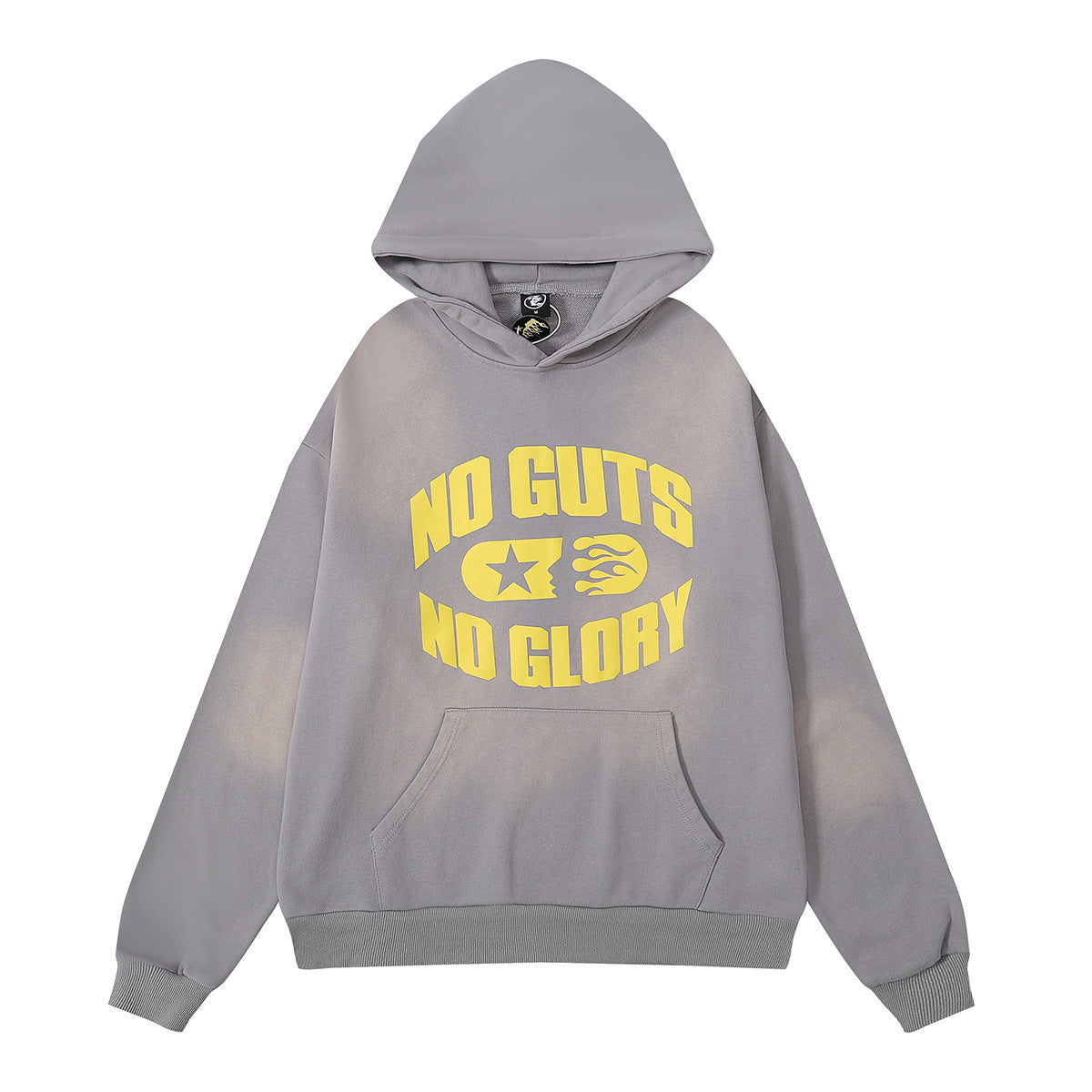 Retro Cotton Hooded Sweatshirt for Men and Women Hellstar