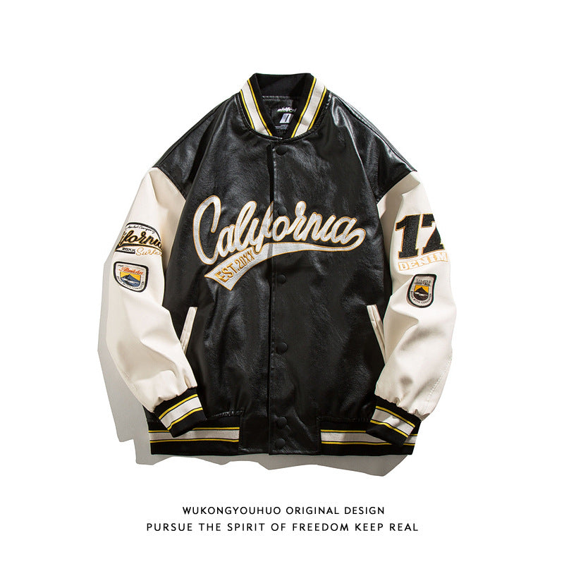 Baseball jersey casual jacket