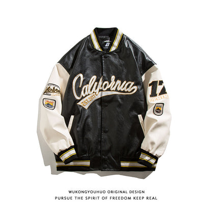 Baseball jersey casual jacket