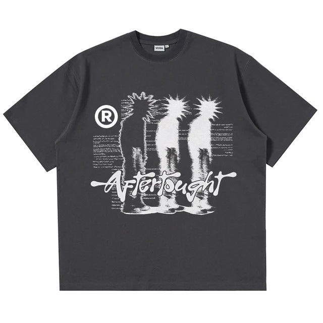 Harajuku Graphic Print Mens T-Shirt