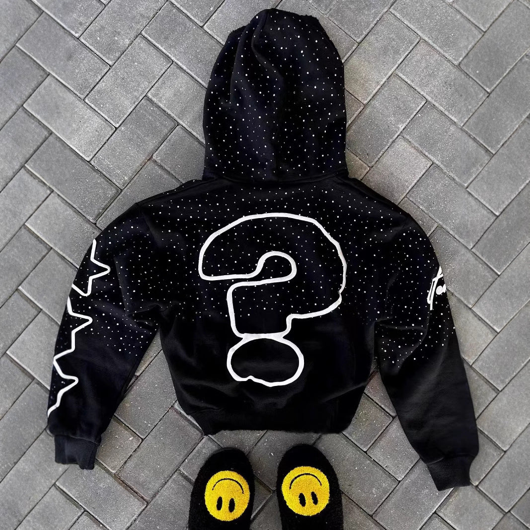 Men's Printed Hooded Sweatshirt