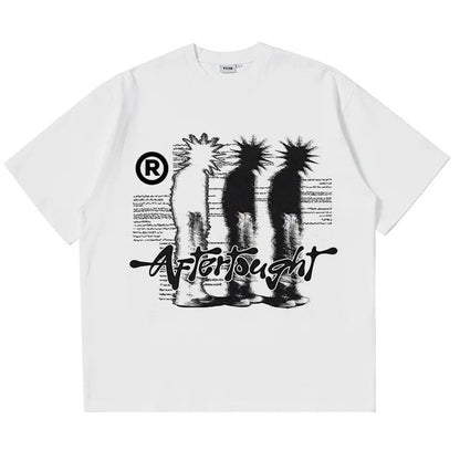 Harajuku Graphic Print Mens T-Shirt