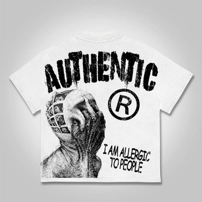 Men's Animal Print Short Sleeve T-Shirt