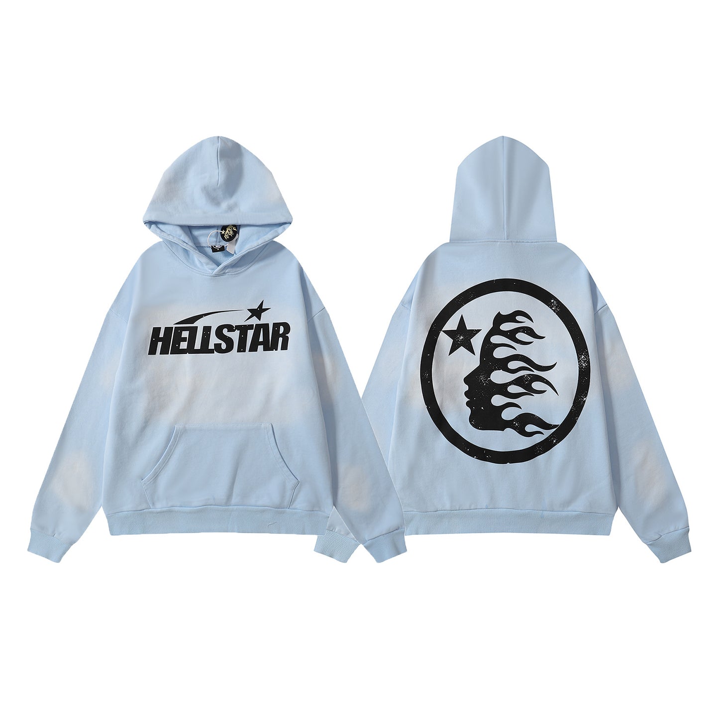 Retro Cotton Hooded Sweatshirt for Men and Women