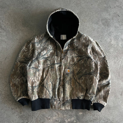 Mens Fleece Lined Hooded Sweatshirt with 3D Print