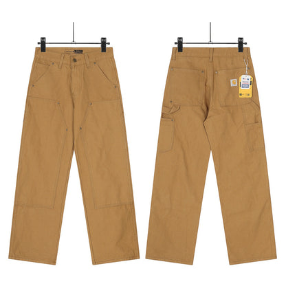 High Cotton Loose Straight Fit Vintage Wash Jeans