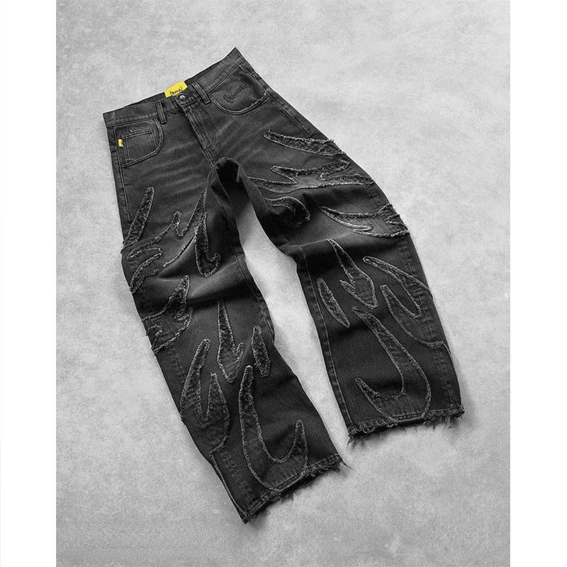 retro wide-leg pants