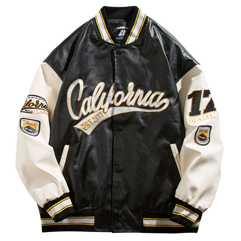Baseball jersey casual jacket