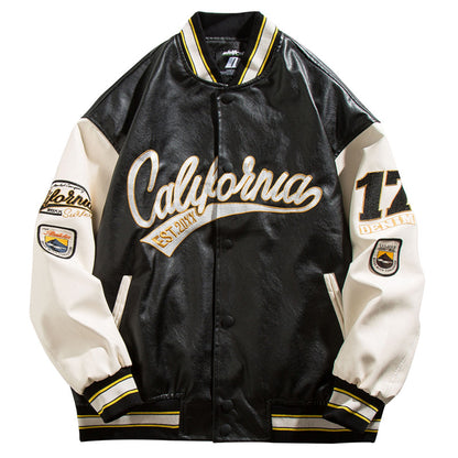 Baseball jersey casual jacket