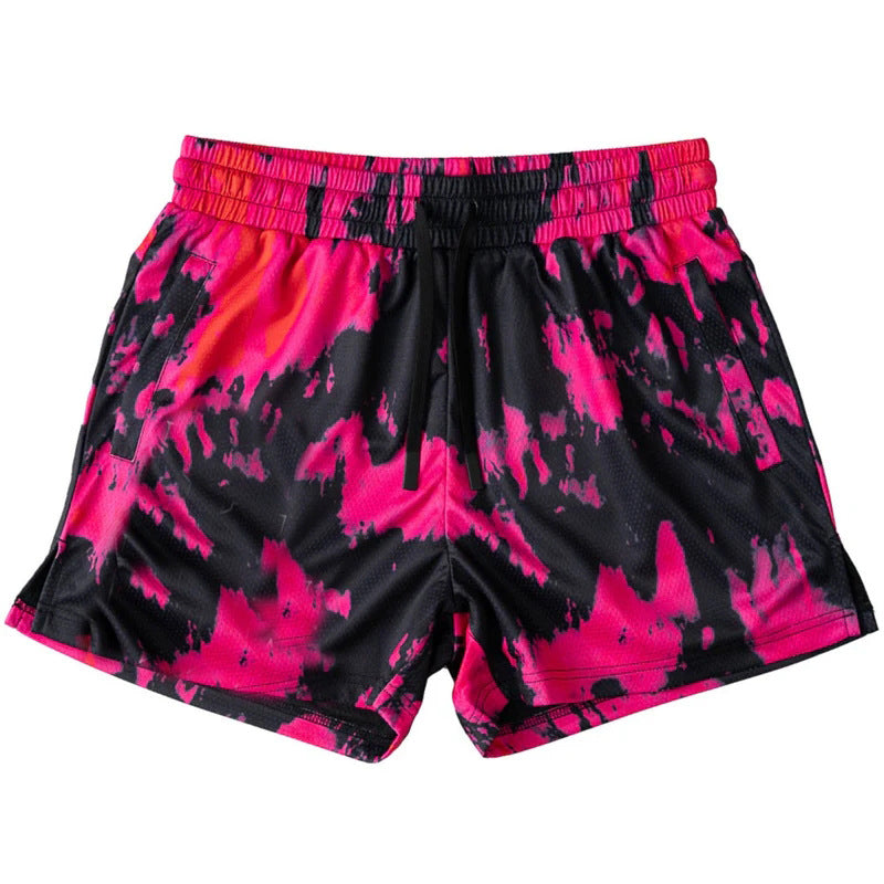 Men's Quick-Dry Athletic Quarter-Length Shorts