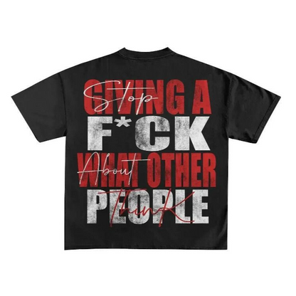 Cartoon Print Mens T-Shirt