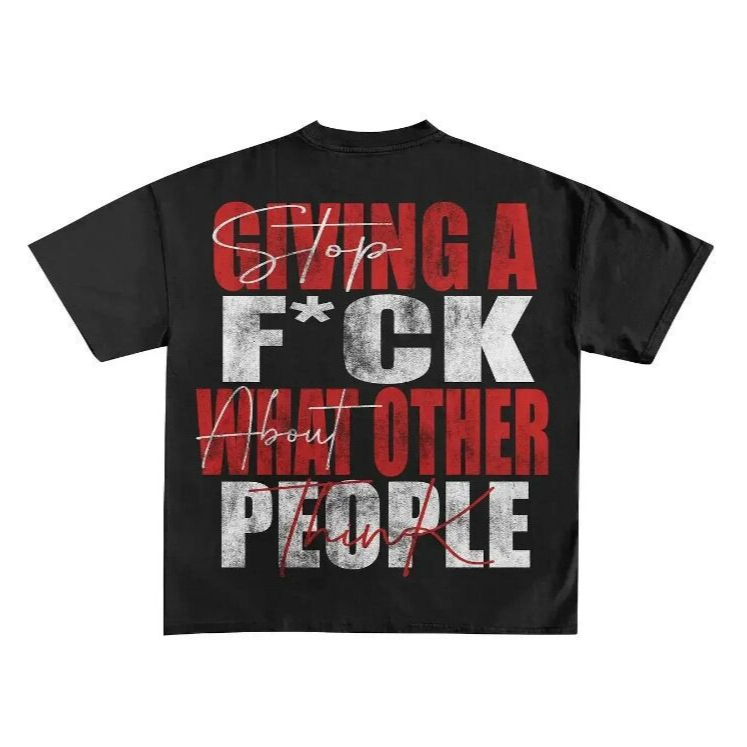 Cartoon Print Mens T-Shirt