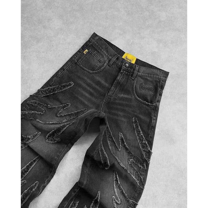 retro wide-leg pants