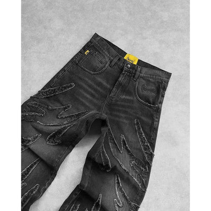 retro wide-leg pants