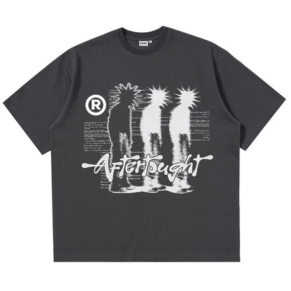 Harajuku Graphic Print Mens T-Shirt