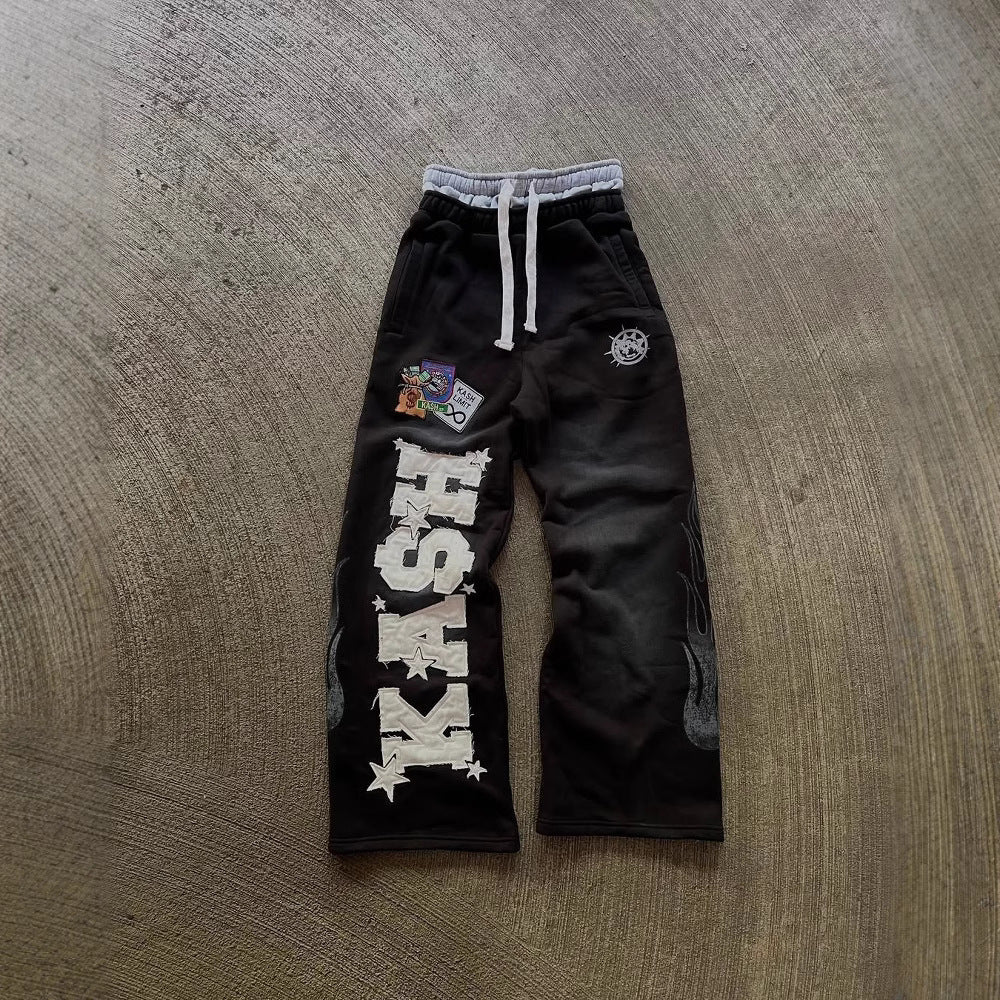 RIOT Printed Trousers - apparel