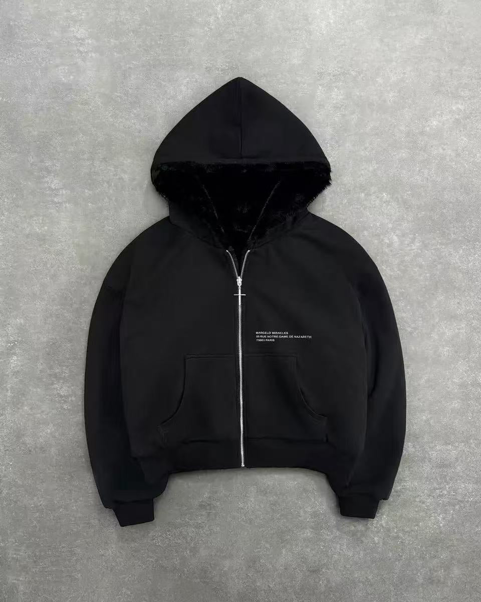 hooded sweatshirt