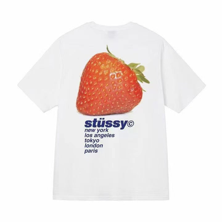 Cotton Letter Print T-shirt