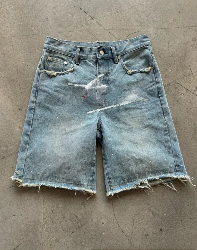 Straight-leg jeans