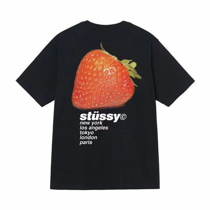 Cotton Letter Print T-shirt