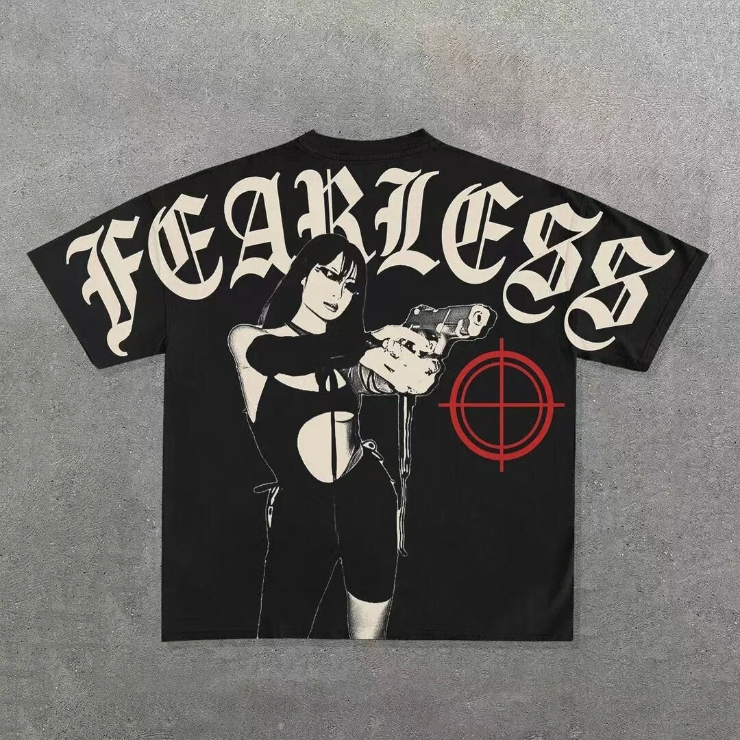 Mens Graphic Print Cotton T-shirt