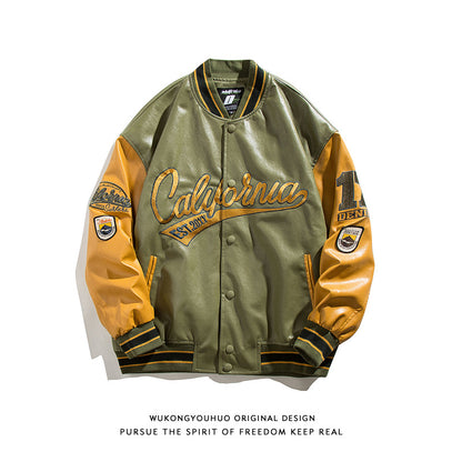 Baseball jersey casual jacket