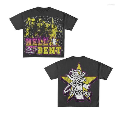 Cartoon Print Mens T-Shirt