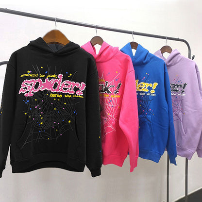 Thick fleece hoodie with a hood