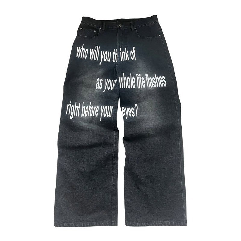 Japanese Style 3D Printed Cherry Blossom Casual Pants
