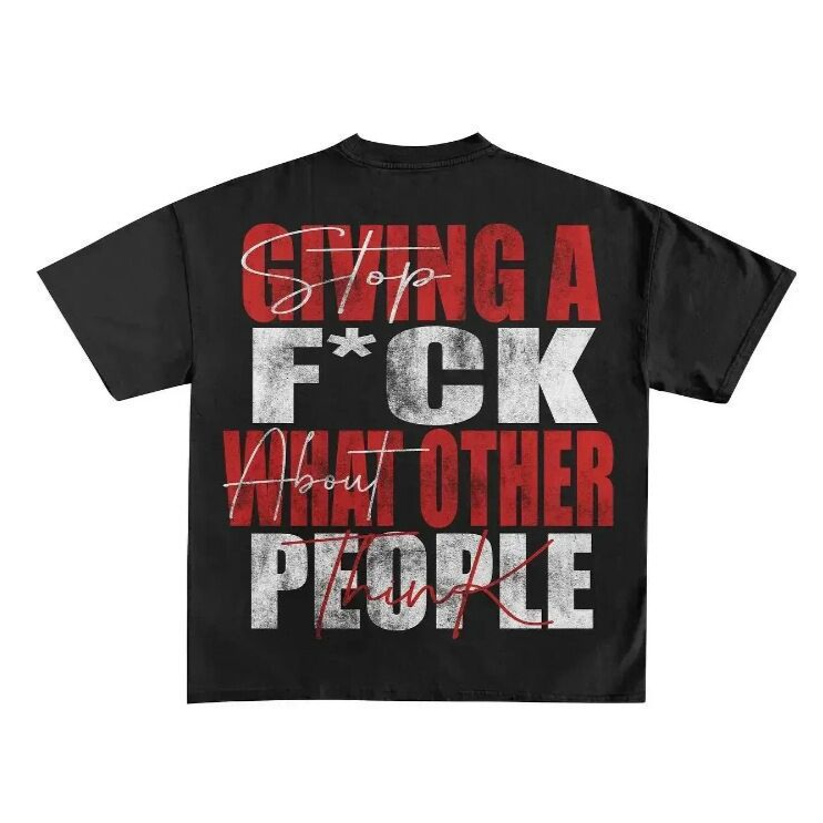 Cartoon Print Mens T-Shirt
