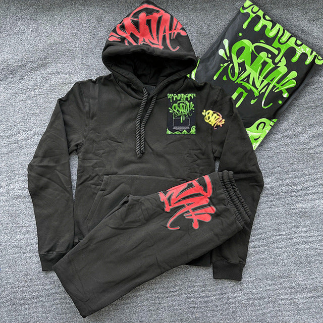 Hip-hop hooded sweatshirt