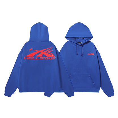 Retro Cotton Hooded Sweatshirt for Men and Women