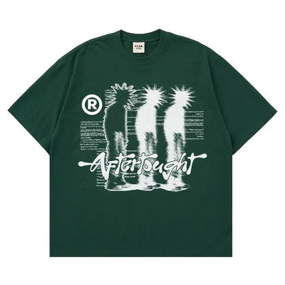 Harajuku Graphic Print Mens T-Shirt