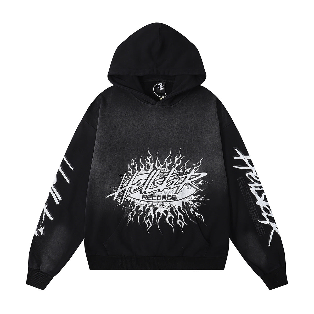 Retro Cotton Hooded Sweatshirt for Men and Women Hellstar
