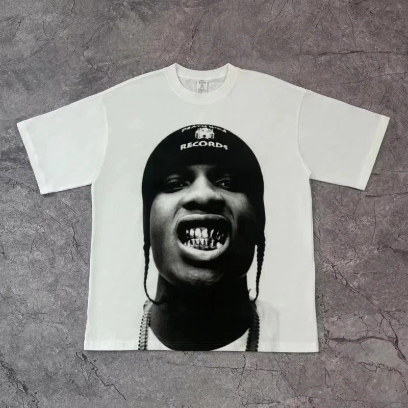 Graphic Print Cotton T-Shirt