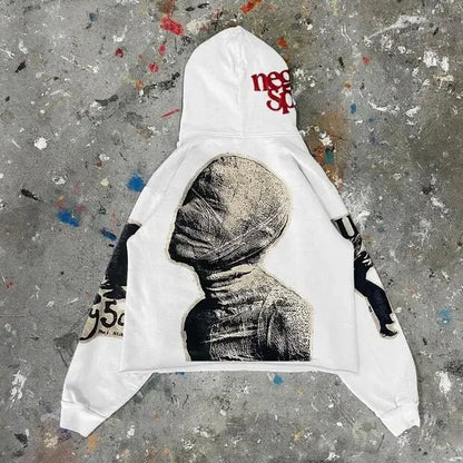 Printing Loose Hoodie  Sweatshirt