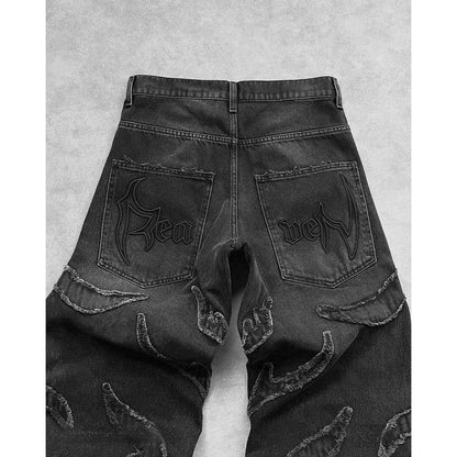 retro wide-leg pants