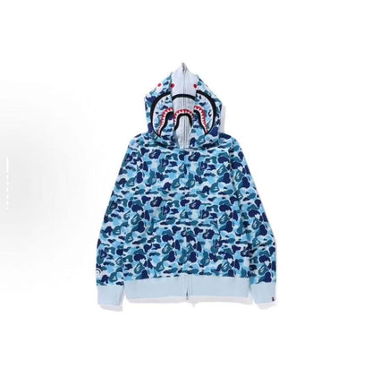 Double Hood Cotton Embroidered Streetwear Jacket