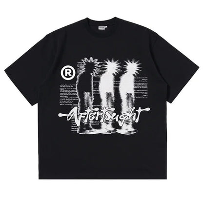 Harajuku Graphic Print Mens T-Shirt