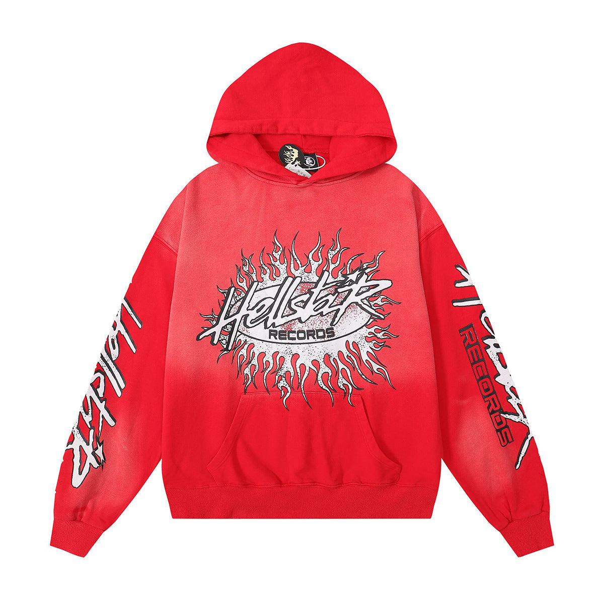 Retro Cotton Hooded Sweatshirt for Men and Women Hellstar