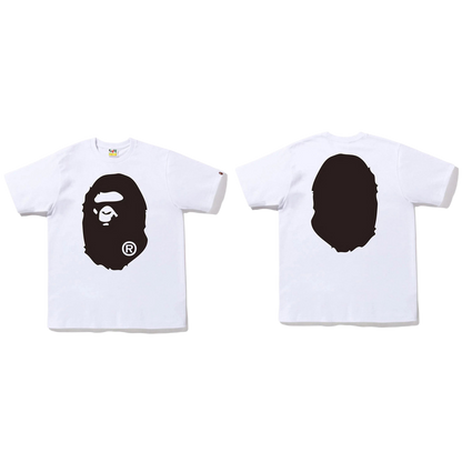 Cartoon Printed T-Shirt for Men and Women, Half-Sleeved Short T-Shirt