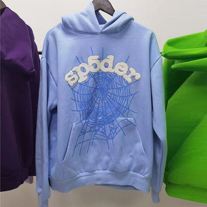 Thick fleece hoodie with a hood