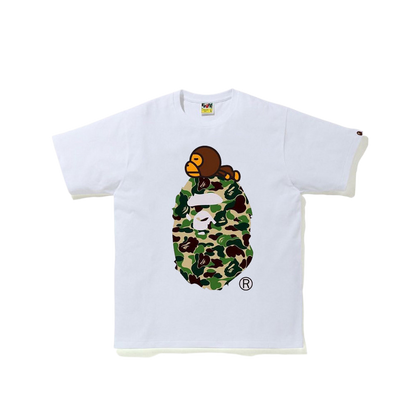 Cartoon Printed T-Shirt for Men and Women, Half-Sleeved Short T-Shirt