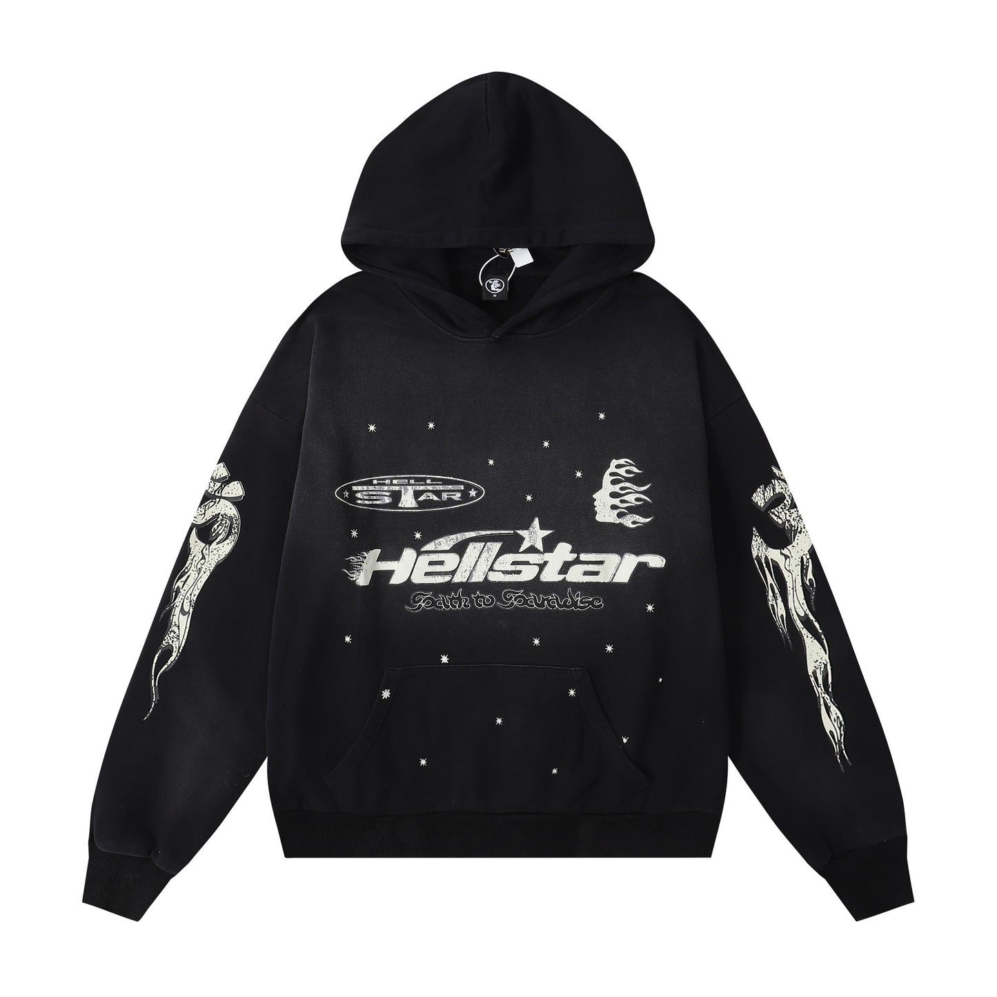 Retro Cotton Hooded Sweatshirt for Men and Women